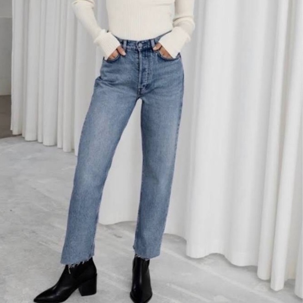 & other stories straight jean